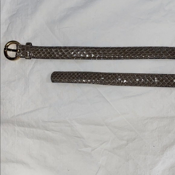 Genuine snakeskin belt - vintage - Picture 4 of 9